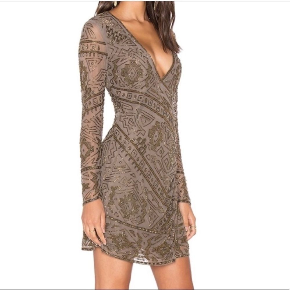 Majorelle Little Hills Beaded Dress